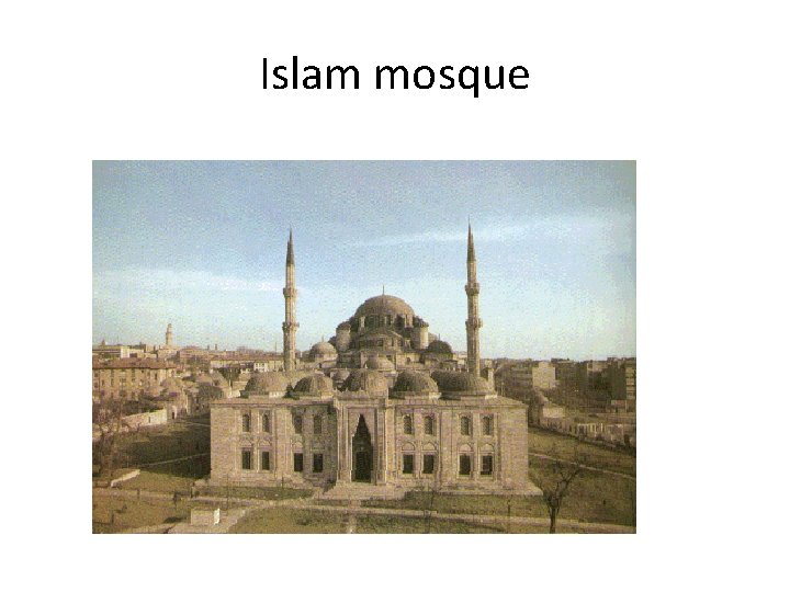 Islam mosque 