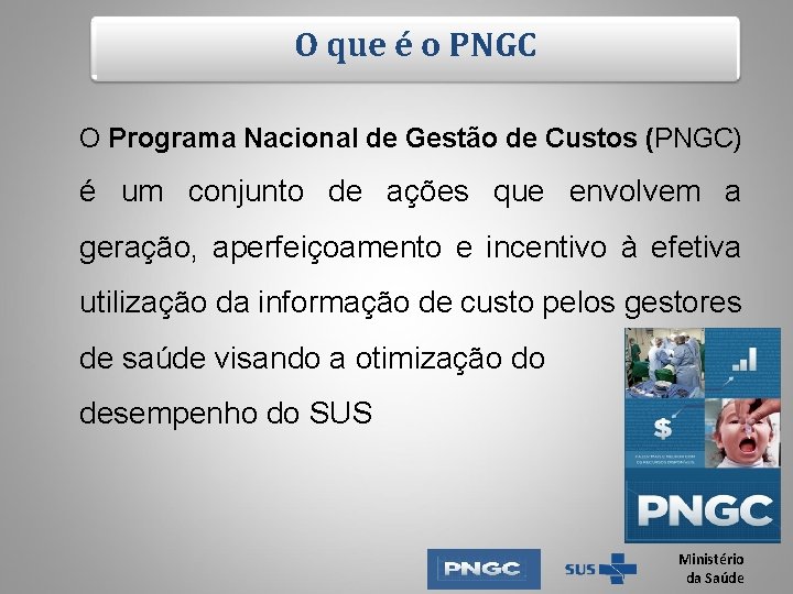 O que é o PNGC O Programa Nacional de Gestão de Custos (PNGC) é O que é o PNGC O Programa Nacional de Gestão de Custos (PNGC) é