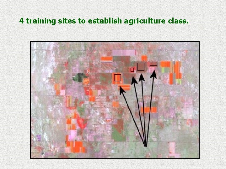 4 training sites to establish agriculture class. 