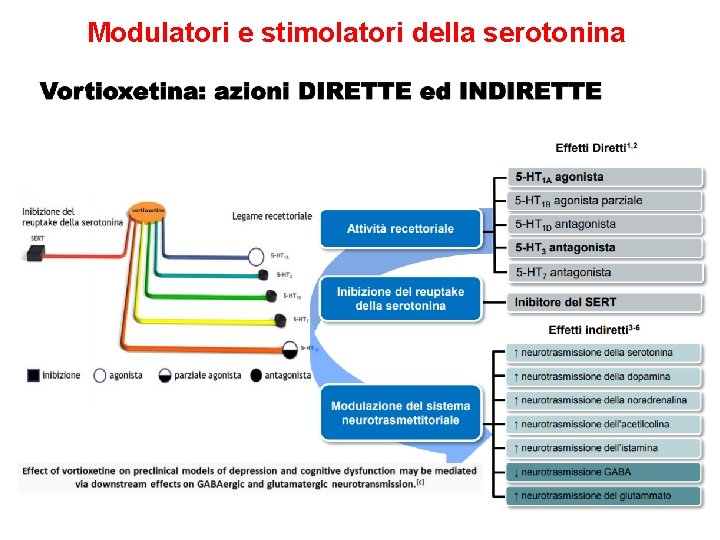 Modulatori e stimolatori della serotonina 