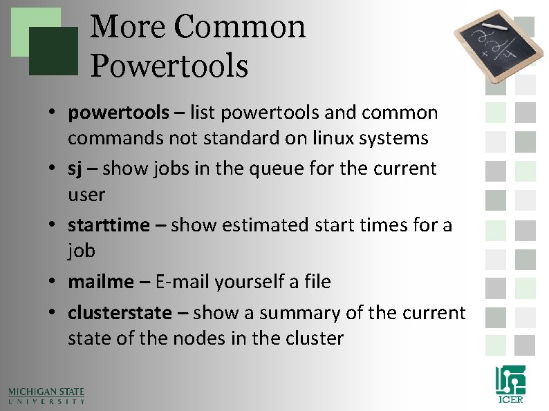 More Common Powertools • powertools – list powertools and common commands not standard on More Common Powertools • powertools – list powertools and common commands not standard on