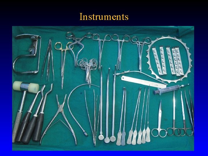 Instruments 