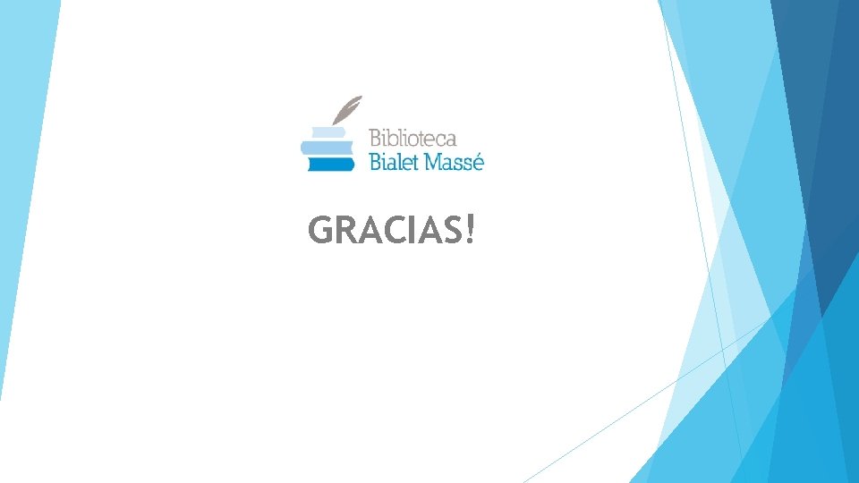 GRACIAS! 