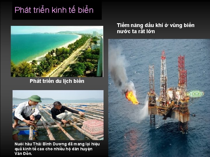 Phát triển kinh tế biển Tiềm năng dầu khí ở vùng biển nước ta