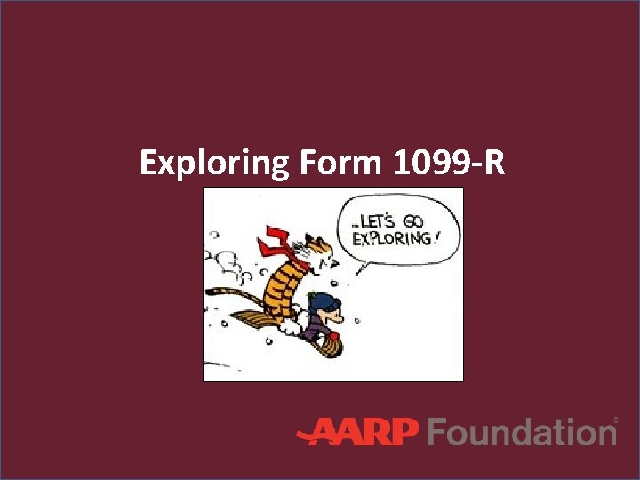 Exploring Form 1099 -R 