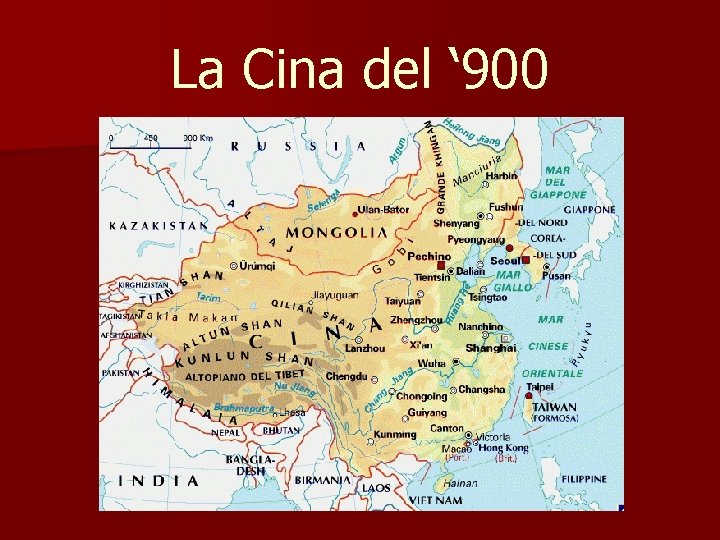 La Cina del ‘ 900 