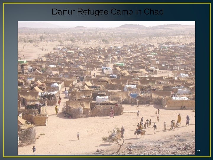 Darfur Refugee Camp in Chad 47 