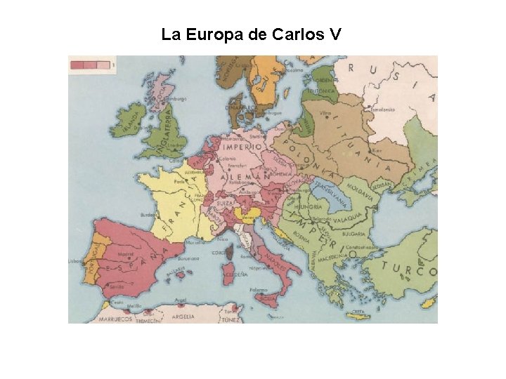 La Europa de Carlos V 