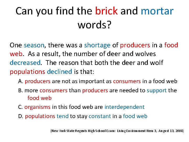 Can you find the brick and mortar words? One season, there was a shortage Can you find the brick and mortar words? One season, there was a shortage