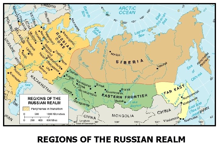 REGIONS OF THE RUSSIAN REALM 