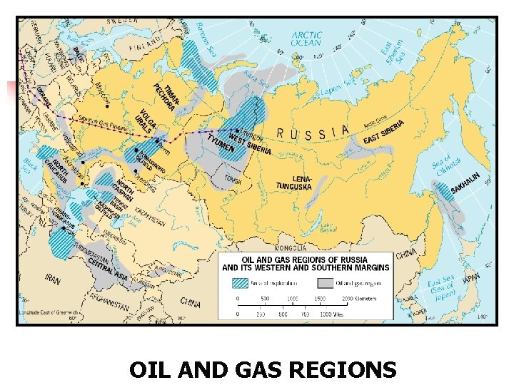 OIL AND GAS REGIONS 