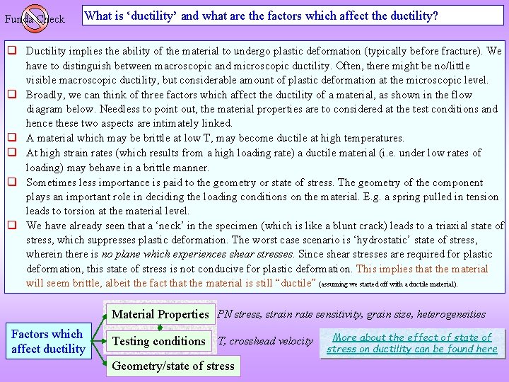 Funda Check What is ‘ductility’ and what are the factors which affect the ductility?