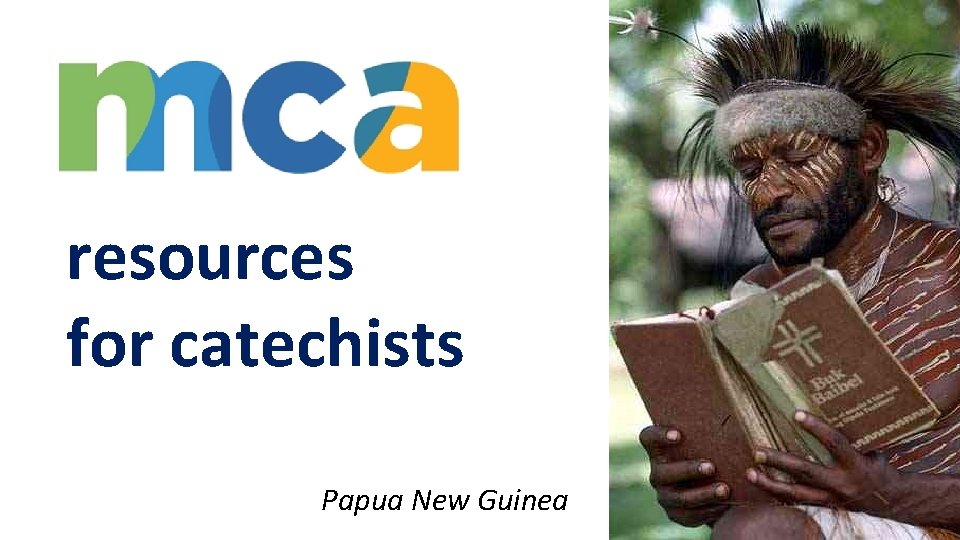 resources for catechists Papua New Guinea 
