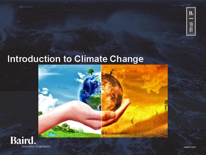 Introduction to Climate Change 