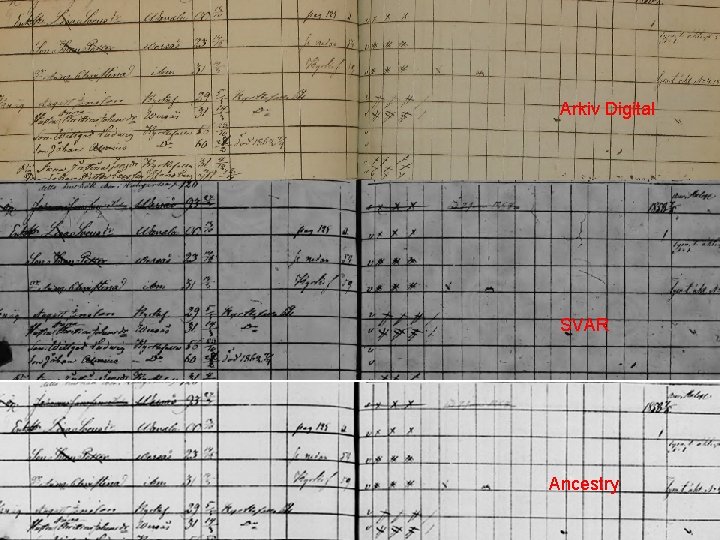 Arkiv Digital SVAR Ancestry 