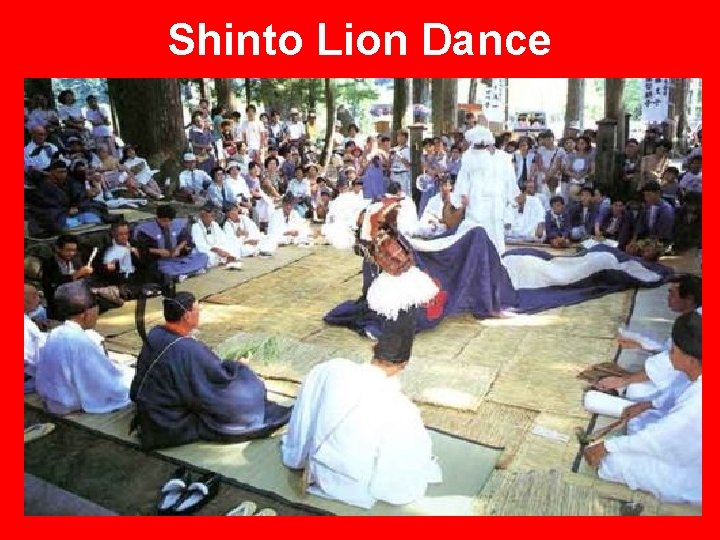 Shinto Lion Dance 