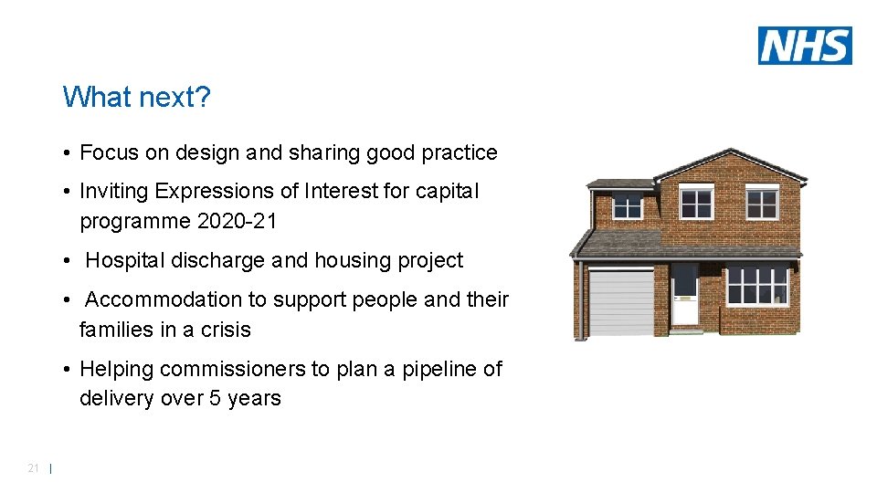 What next? • Focus on design and sharing good practice • Inviting Expressions of What next? • Focus on design and sharing good practice • Inviting Expressions of
