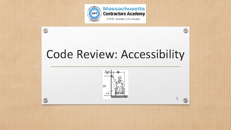 Code Review: Accessibility 1 