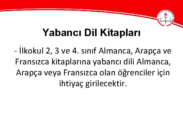 Yabancı Dil Kitapları - İlkokul 2, 3 ve 4. sınıf Almanca, Arapça ve Fransızca