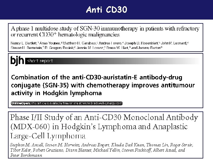 Anti CD 30 