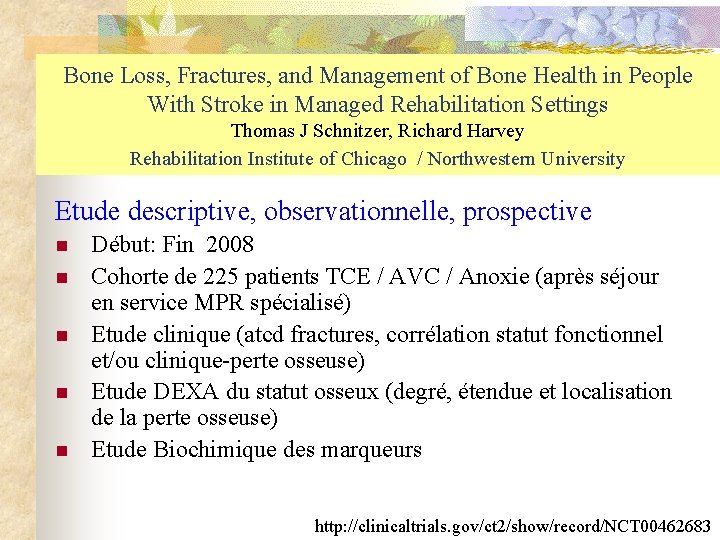 Bone Loss, Fractures, and Management of Bone Health in People With Stroke in Managed