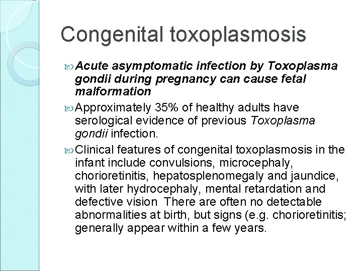 Obstetric And Perinatal Infections During Pregnancy Tissues Potentially