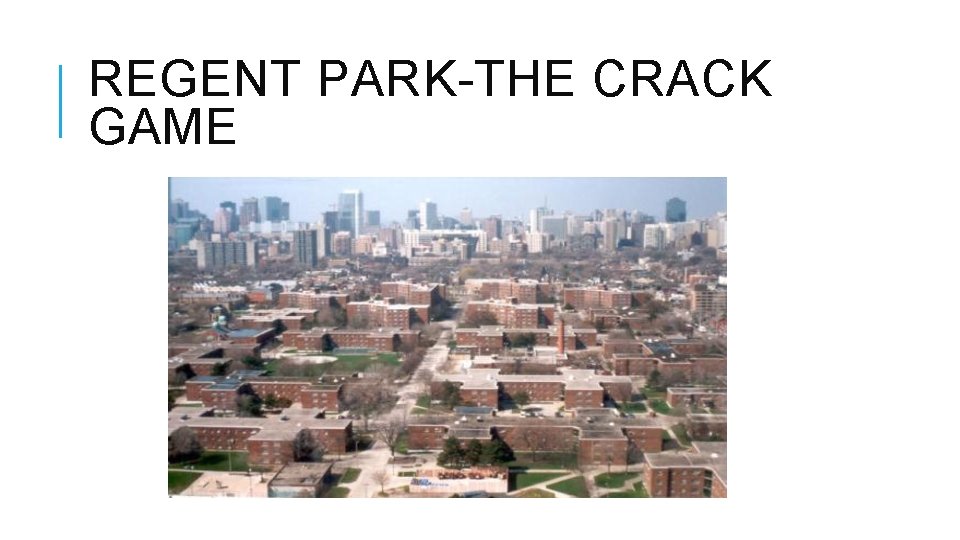 REGENT PARK-THE CRACK GAME REGENT PARK-THE CRACK GAME