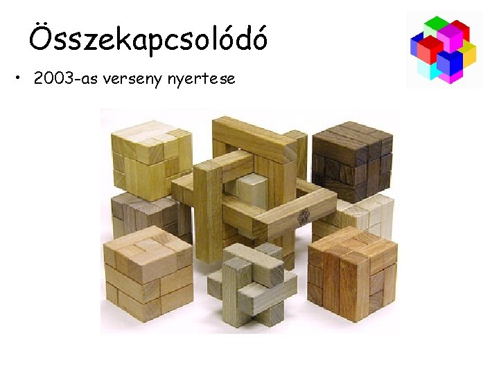 Összekapcsolódó • 2003 -as verseny nyertese 