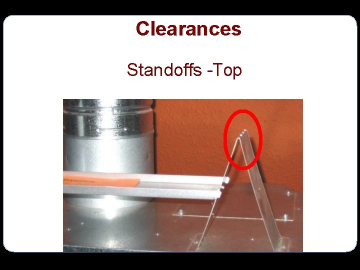 Clearances Standoffs -Top 