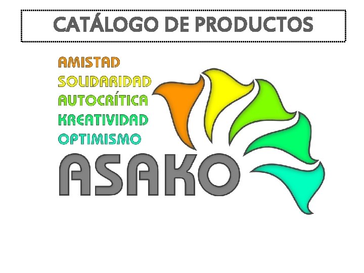 CATÁLOGO DE PRODUCTOS 