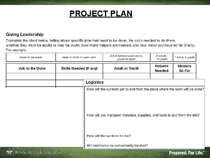 PROJECT PLAN 