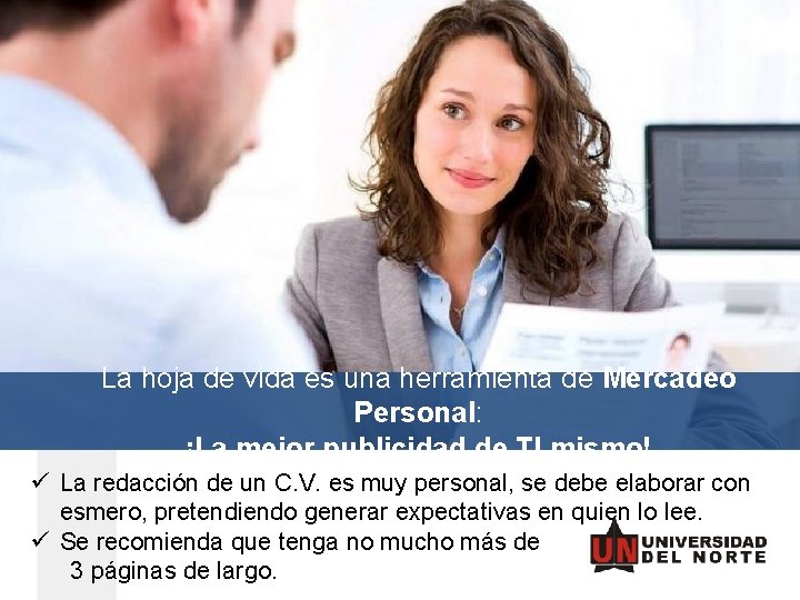 La hoja de vida es una herramienta de Mercadeo Personal: ¡La mejor publicidad de La hoja de vida es una herramienta de Mercadeo Personal: ¡La mejor publicidad de