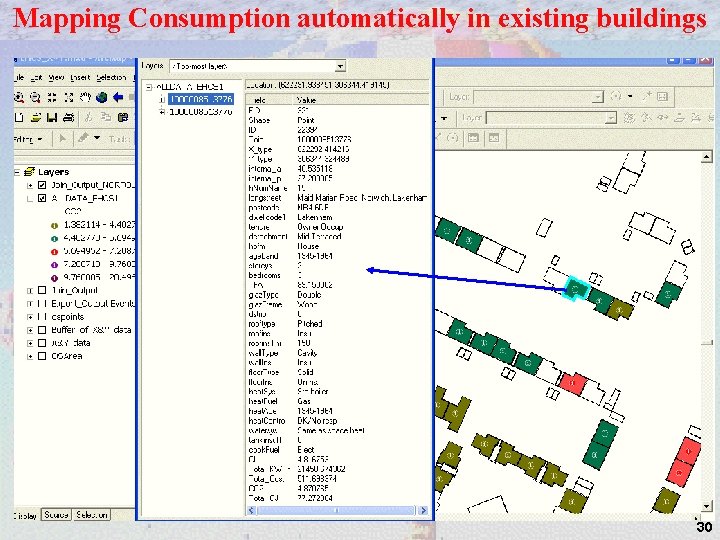 Mapping Consumption automatically in existing buildings 30 