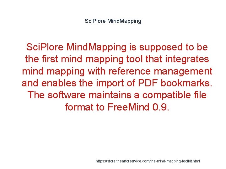 Sci. Plore Mind. Mapping 1 Sci. Plore Mind. Mapping is supposed to be the