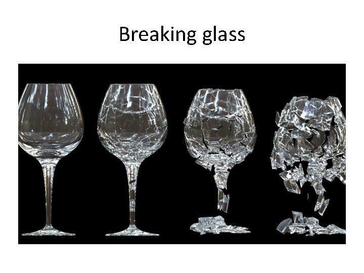 Breaking glass 