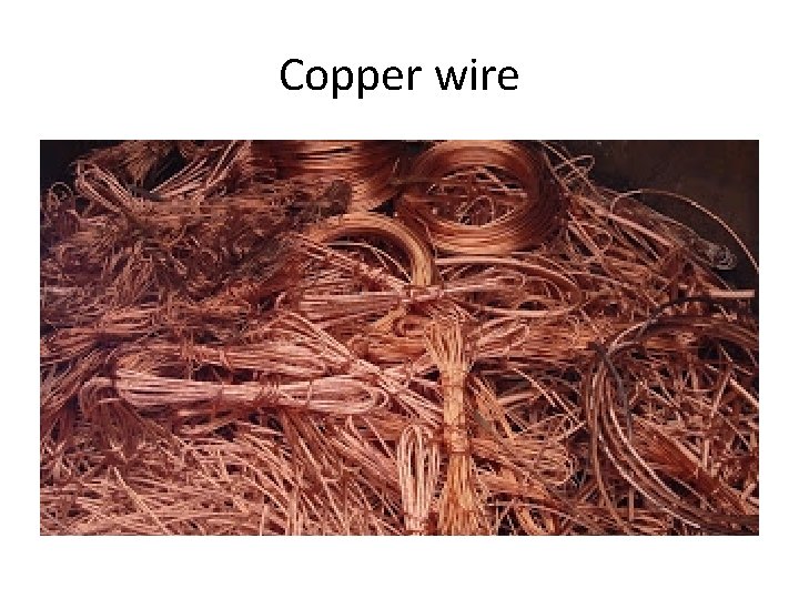 Copper wire 