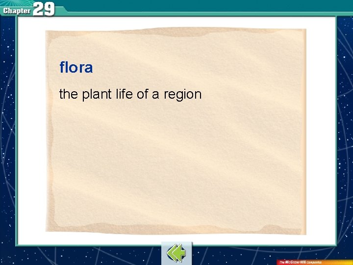 flora the plant life of a region 