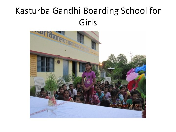 Kasturba Gandhi Boarding School for Girls 