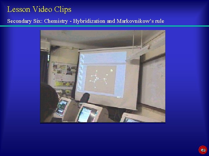 Lesson Video Clips Secondary Six: Chemistry - Hybridization and Markovnikow’s rule 