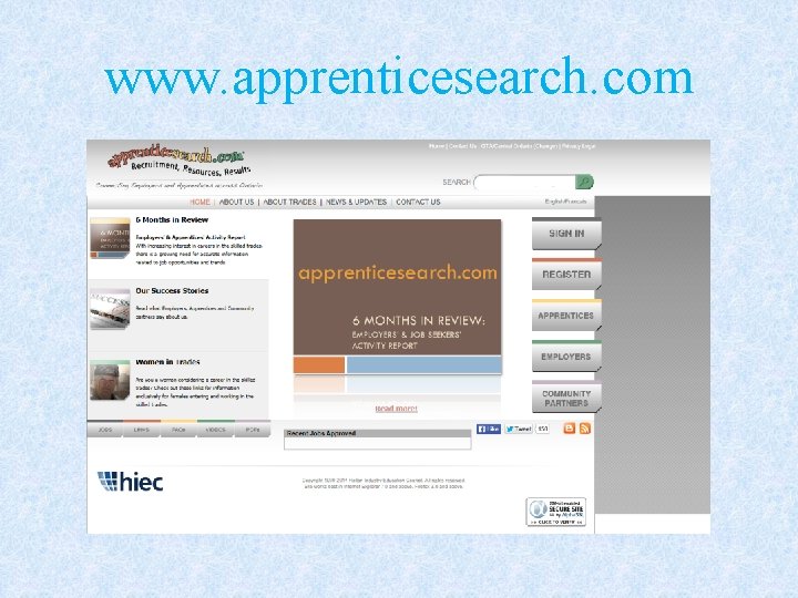 www. apprenticesearch. com 