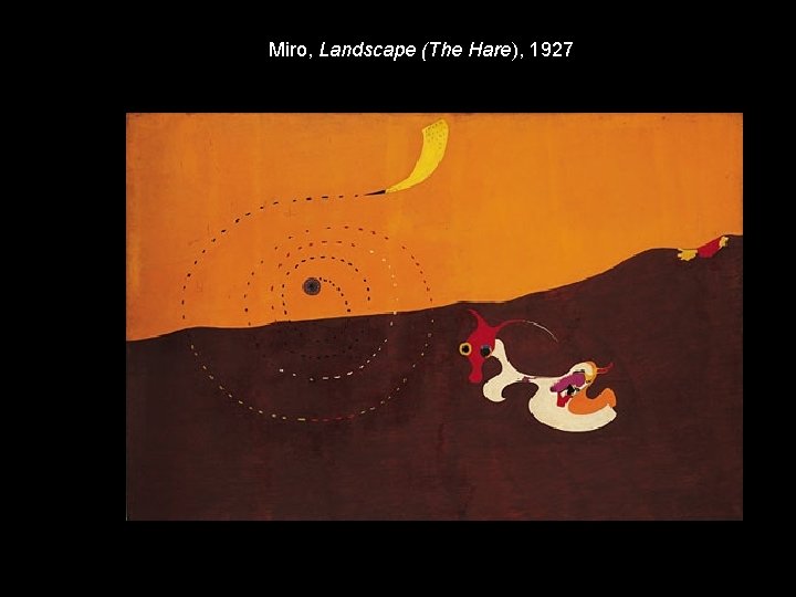 Miro, Landscape (The Hare), 1927 