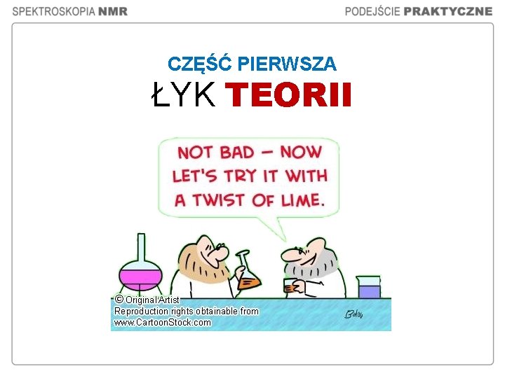 CZĘŚĆ PIERWSZA ŁYK TEORII CZĘŚĆ PIERWSZA ŁYK TEORII