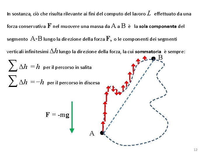 In sostanza, ciò che risulta rilevante ai fini del computo del lavoro L effettuato