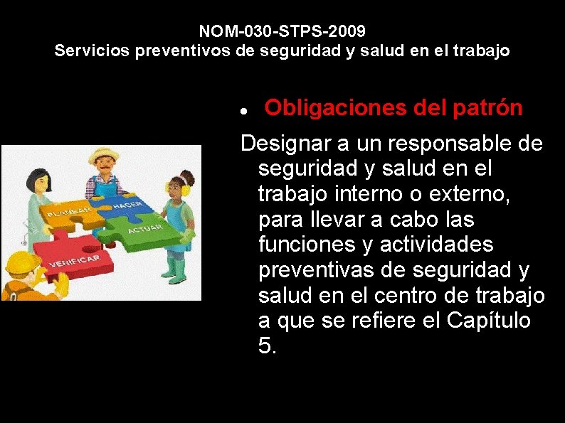Norma Oficial Mexicana NOM030 STPS2009 Servicios preventivos de