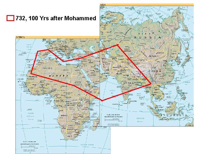 732, 100 Yrs after Mohammed 