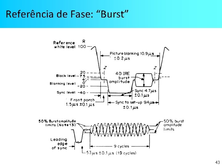 Referência de Fase: “Burst” 43 