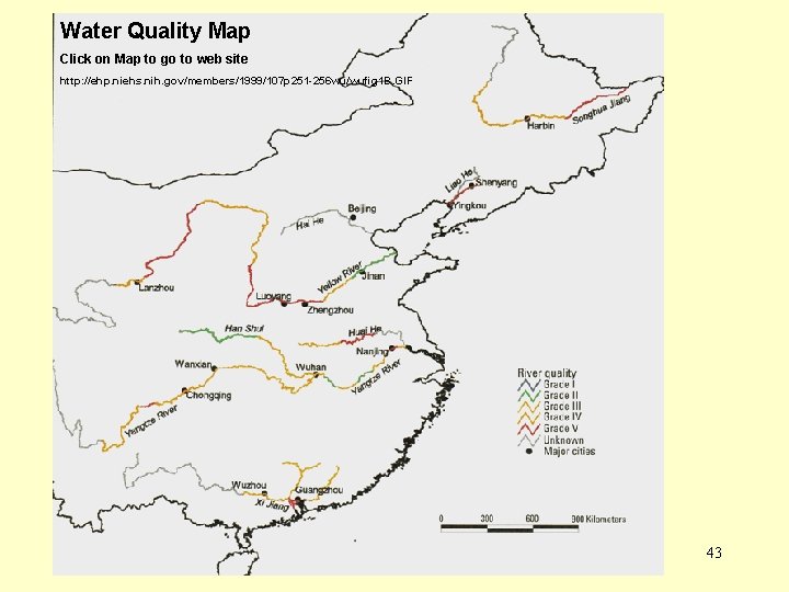 Water Quality Map Click on Map to go to web site http: //ehp. niehs.