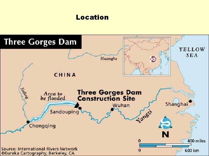 Location China: Three Gorges Project 9 