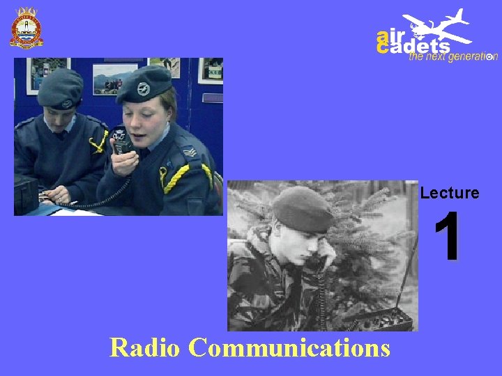 Lecture 1 Radio Communications 