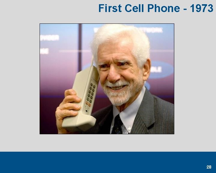 First Cell Phone - 1973 28 